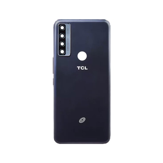 Tapa Trasera con Lente de Cámara TCL 20R 5G/T767H Negro Tapa Trasera con Lente de Cámara TCL 20R 5G/T767H Negro